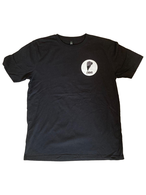 Nise T-Shirt Black with Circle Logo